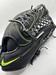 Nike Shado Edge 12.5 Baseball Glove Rht Black/green. Fixed Price $250.00.