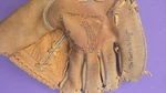 Left-handed KM-700 Mickey Mantle Leather Rawlings Kids Glove Genuine *TPHLC-431A. Fixed Price $66.00.