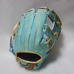 Ssk Pro Edge Softball Glove Infield Right 5L Leather Green Gold Used. Fixed Price $373.29.