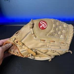 Rawlings Rsgxl Softball Glove Brown Leather Super Size Deep Well Pocket. Fixed Price $29.99.