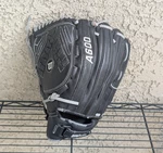 Wilson A600 FPV125 Softball Glove Womens 12.5IN Black Leather Adjustable Wrist. Fixed Price $47.99.