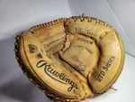 Rawlings Catcher's Mitt Right Hand Throw Baseball Leather Glove Rht RTD31CM. Fixed Price $54.95.