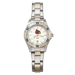 Univ Of Louisville All-pro Women's Two-tone Watch W/bracelet. Fixed Price $39.13.