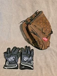 Rawlings RBG36DB Adult Baseball Right Glove 12.5" Basket Web Leather + Bonus!. Fixed Price $34.99.