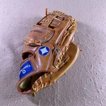 Ronrico Rum Pro Model Spalding Leather Glove 42-927 Right Hand Throw. Fixed Price $19.50.