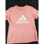 Adidas Mens Xl Graphic T-shirt Pink Short Sleeve Badge Of Sport Logo Tee 1717. Fixed Price $17.00.