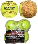 Rawlings 11" Official League Recreational & Practice Softballs 4-BALL Value Pack. Fixed Price $24.98.