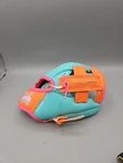 Franklin Baseball Glove T-ball 22898- 8.5 Rht Teal Orange Pink Youth Air-tech. Fixed Price $9.00.