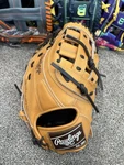 Rawlings Heart The Hide Ready Go First Base Mitt Glove Tan, Black, 12.5". Fixed Price $235.00.