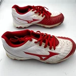 Mizuno 9-SPIKE Advanced Sweep 320546 Women's Us 7.5 White Red Softball Cleats. Fixed Price $12.74.