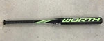 Worth Storm 33 Fast Pitch Softball Green Black Bat 20 Oz Ultra Light FPLS13. Fixed Price $14.00.