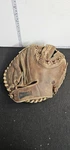 Vintage Hollander Catcher Mitt Leather Baseball Glove Old School Rustic Display. Fixed Price $20.00.
