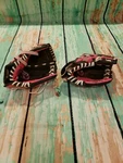 Black Hot Pink Rawlings PL92PB 9" Right Handed Thrower T-ball Softball Glove X2. Fixed Price $18.00.