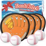 Wedopro Toss Catch Ball Game, Kids Toddler Standard, Brown 4 Pcak. Fixed Price $37.37.