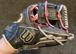Wilson A1000 Baseball Glove Rht 11.5 Black / Tan Leather A10RB221786. Fixed Price $59.95.