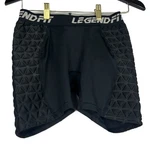 Legendfit Women's Softball Padded Sliding Shorts, Compression, Size Small Black. Fixed Price $11.99.