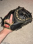 Rawlings Gold Glove Elite 32.5 Catchers Mitt GGE325BGCM Baseball Rht. Fixed Price $125.00.