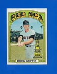 1972 Topps #703 High# Doug Griffin Rookie All Star Trophy Sox Centered Ex+. Fixed Price $9.99.