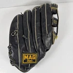 Mag Plus MP-3797 Black Leather Softball/baseball Glove Mitt Right Throwing. Fixed Price $15.99.