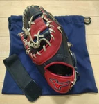 Mizuno Victory Stage Softball First Baseman Mitt Glove Used With Bag. Fixed Price $149.85.