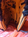 Wilson AO350 MLB11 Youth Baseball Glove Rht Brown & Black. Fixed Price $35.00.