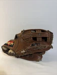 Zett BIG-5116 Oiled Leather Left-hand Baseball Softball Glove 14" Brown. Fixed Price $35.22.
