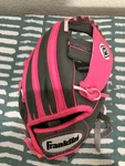 Franklin 22703 9 1/2 Leather Laced Hand Formed Pocket Gloved. Fixed Price $21.99.