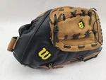 Wilson A360 Softball Mitt Glove 14" Rht Full Leather, AO360ES14 Black/beige. Fixed Price $19.99.