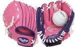 Start Your Young Player Baseball Journey - 9 Rawlings Glove Pink. Fixed Price $35.99.