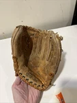 Vintage 1970S Wilson 11" Leather Richie Zisk Fielder Glove A2155 Rht. Fixed Price $32.00.