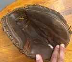 Randy Hundley Macgregor 80 Catchers Mitt Glove. Fixed Price $12.00.
