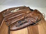 Rawlings Sandlot 14" Rht Softball Glove Right Throw Leather SR140. Fixed Price $57.95.