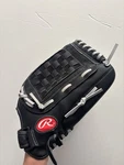 Rawlings RSB140GB 14" Baseball Softball Glove Black Grey Mitt Rht. Fixed Price $40.00.