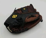Wilson Elite A2477 Custom Fit 13" Leather Softball Glove Black/brown. Fixed Price $29.99.