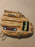 Wilson Baseball Glove Advisory Staff Left Leather. Fixed Price $10.00.