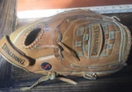 Spalding, Baseball Glove, "SC4 42-901A", Top-grain Leather, Right Handed. Fixed Price $29.99.
