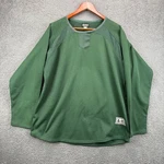 Akadema Professional Mens Xl Green Long Sleeve Baseball Training Jersey Shirt. Fixed Price $25.00.