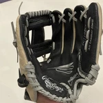 Rawlings 11IN Leather Baseball Glove Left Hand SC110BC1 Black/tan Strap. Fixed Price $50.00.