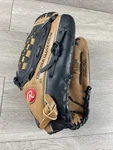 Rawlings Baseball Glove 12" Right Hand Beige Leather PL1208. Fixed Price $15.00.