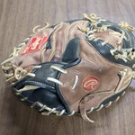 Rawlings Gold Catchers Mitt Legend Series: GGCM41L Lite Toe Pro Right Hand Throw. Fixed Price $125.00.