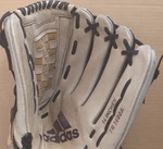Adidas Tr 1400A 14" Leather Baseball/softball Glove Basket Web Right Throw.. Fixed Price $30.00.
