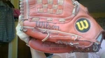 Wilson Fieldmaster A2657 Dave Righetti Left Thrower Cowhide Baseball Glove. Fixed Price $16.41.