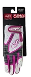 Rawlings T-ball Batting Glove Ages 3-6 Pink Gray Black & White Brand New. Fixed Price $14.98.