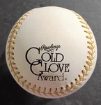 Rawlings Gold Glove Award Official Commemorative Baseball -logo Above Sweet Spot. Fixed Price $24.95.