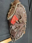 Vintage Catchers Mitt Leather Baseball Glove National Sporting Good Nsg 16C. Fixed Price $59.99.