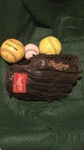 Rawlings GG601G 12 3/4 Inch Pro Design Gold Glove Trapeze Model Superb Cond Lht. Fixed Price $58.00.