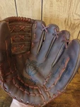 Vintage Spalding Baseball Glove Adult Brown Leather Japan Form Pocket. Fixed Price $39.99.