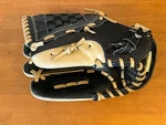 Adidas Ts 1100SD 11" Black/brown Right-handed Baseball Glove Easy Close Youth. Fixed Price $16.99.