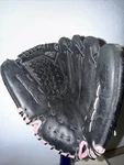 Mizuno Rht Leather Softball Glove Gpl 1208 Black/pink Inches Excellent Condi. Fixed Price $20.00.