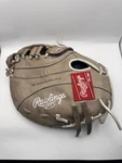 Rawlings Series 12.5" First Base Fastpitch Fielding Mitt/glove R9SBFBM-17G. Fixed Price $89.99.